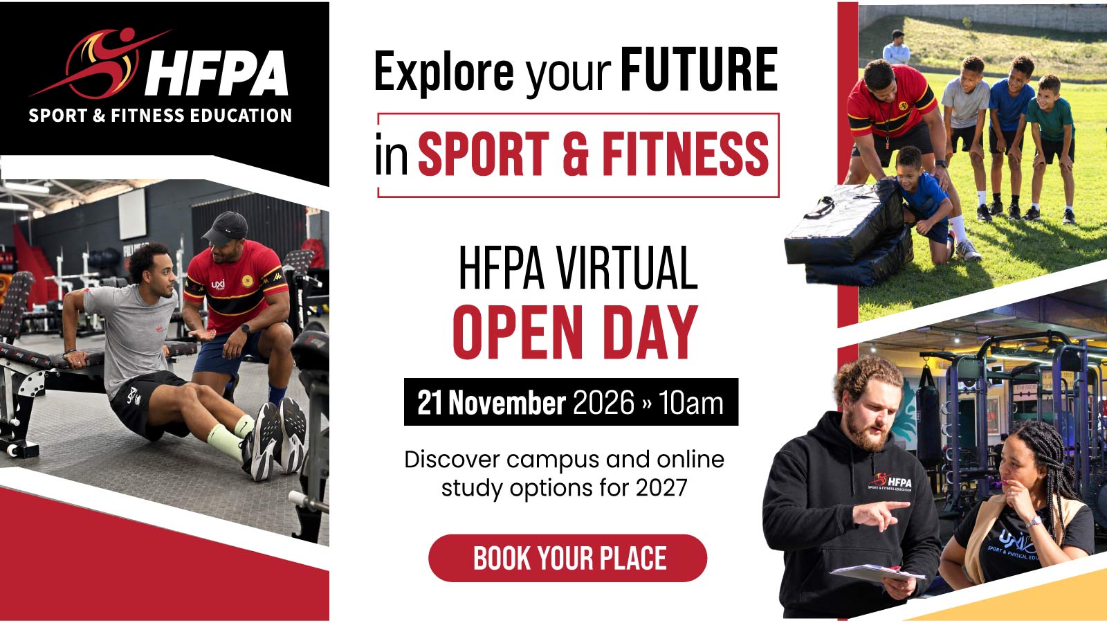 HFPA Virtual Open Day 2026 - Book Your Place
