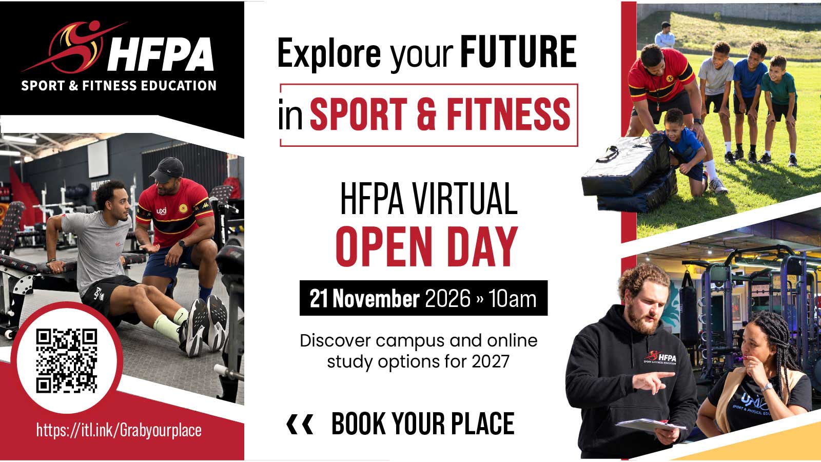 HFPA Virtual Open Day 2026 - Book Your Place